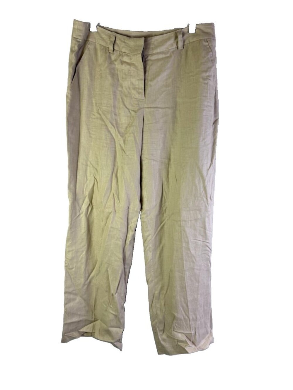Vintage Y2K Pants Linen Flowy Gauzy Wide Leg Beach Coastal Lagenlook